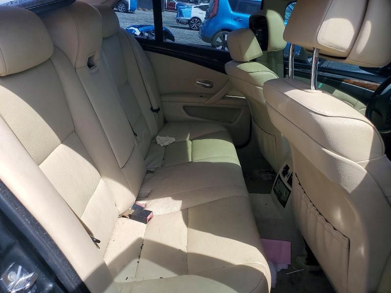 2008 Bmw 528 მანქანა იყიდება აუქციონზე, vin: WBANU53508C116188, აუქციონის ნომერი: 55172646
