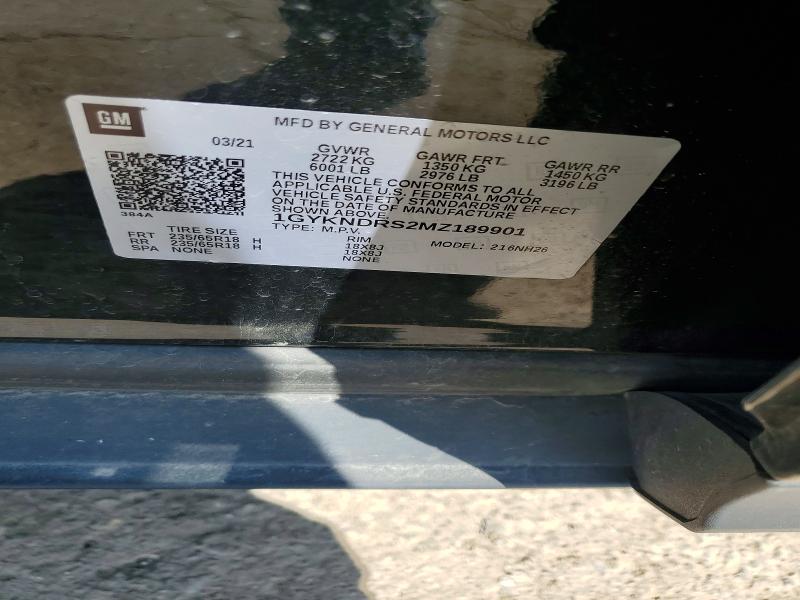 2021 Cadillac Xt5 მანქანა იყიდება აუქციონზე, vin: 1GYKNDRS2MZ189901, აუქციონის ნომერი: 52741946