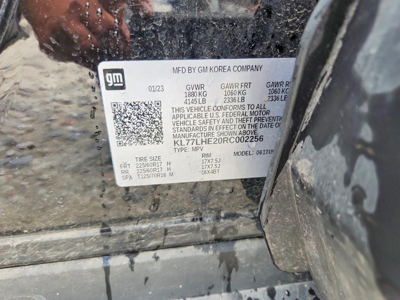 Aukcja sprzedaży 2024 Chevrolet Trax, vin: KL77LHE20RC002256, numer aukcji: 53982436