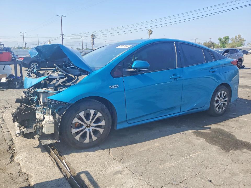 55013266 :رقم المزاد ، JTDKAMFP9M3181783 vin ، 2021 Toyota Prius Prime مزاد بيع