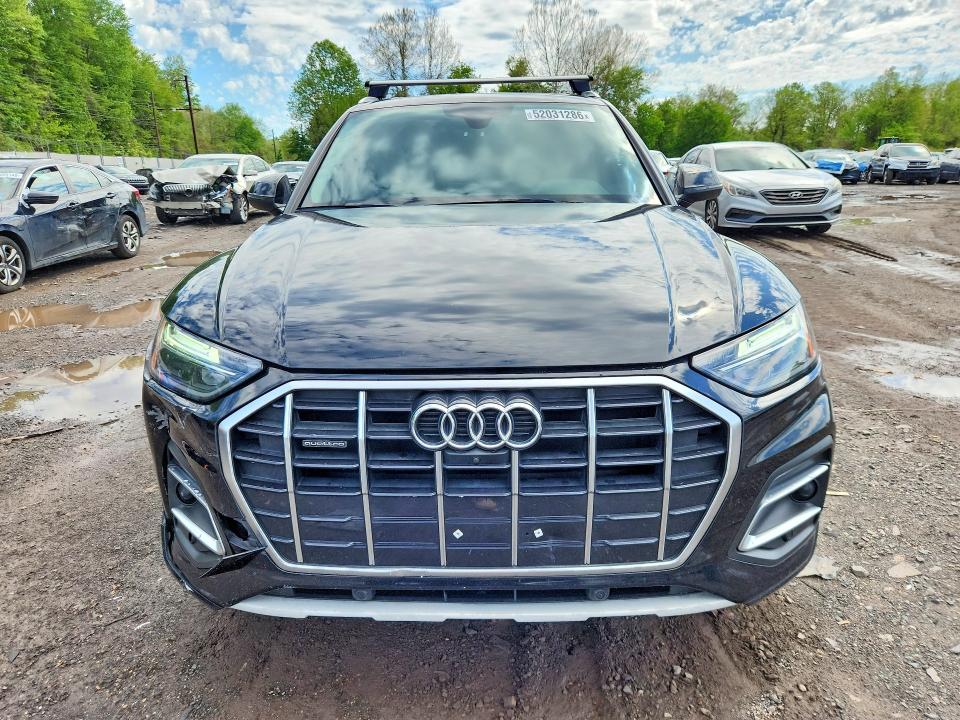 2021 Audi Q5 მანქანა იყიდება აუქციონზე, vin: WA1BAAFYXM2014890, აუქციონის ნომერი: 52031286