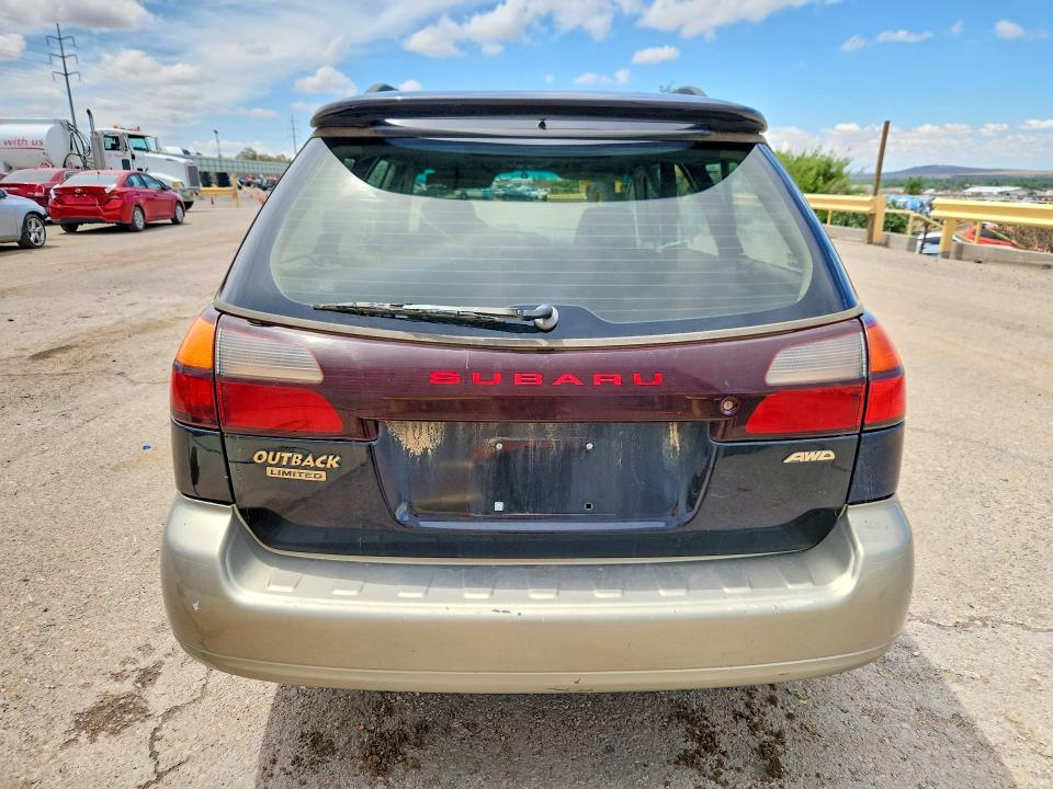 2000 Subaru Outback მანქანა იყიდება აუქციონზე, vin: 4S3BH6868Y6663922, აუქციონის ნომერი: 54676816
