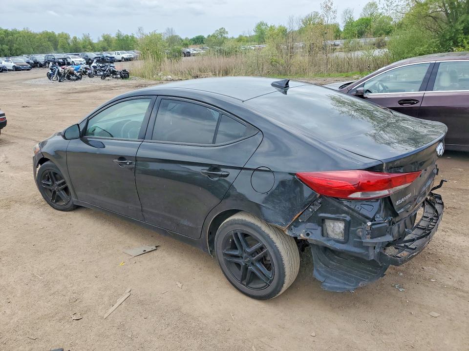 53164206 :رقم المزاد ، 5NPD84LF4JH231005 vin ، 2018 Hyundai Elantra مزاد بيع