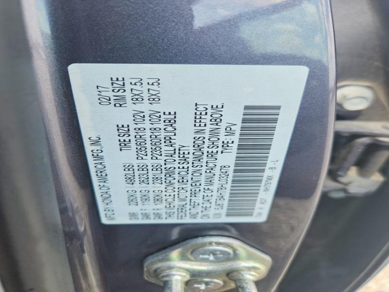 Aukcja sprzedaży 2017 Acura Rdx, vin: 5J8TB4H78HL032478, numer aukcji: 54350136