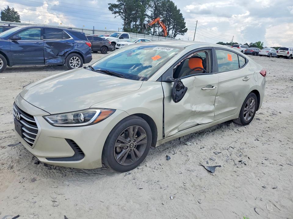 Продаж на аукціоні авто 2017 Hyundai Elantra, vin: KMHD84LF0HU431231, номер лоту: 54169146