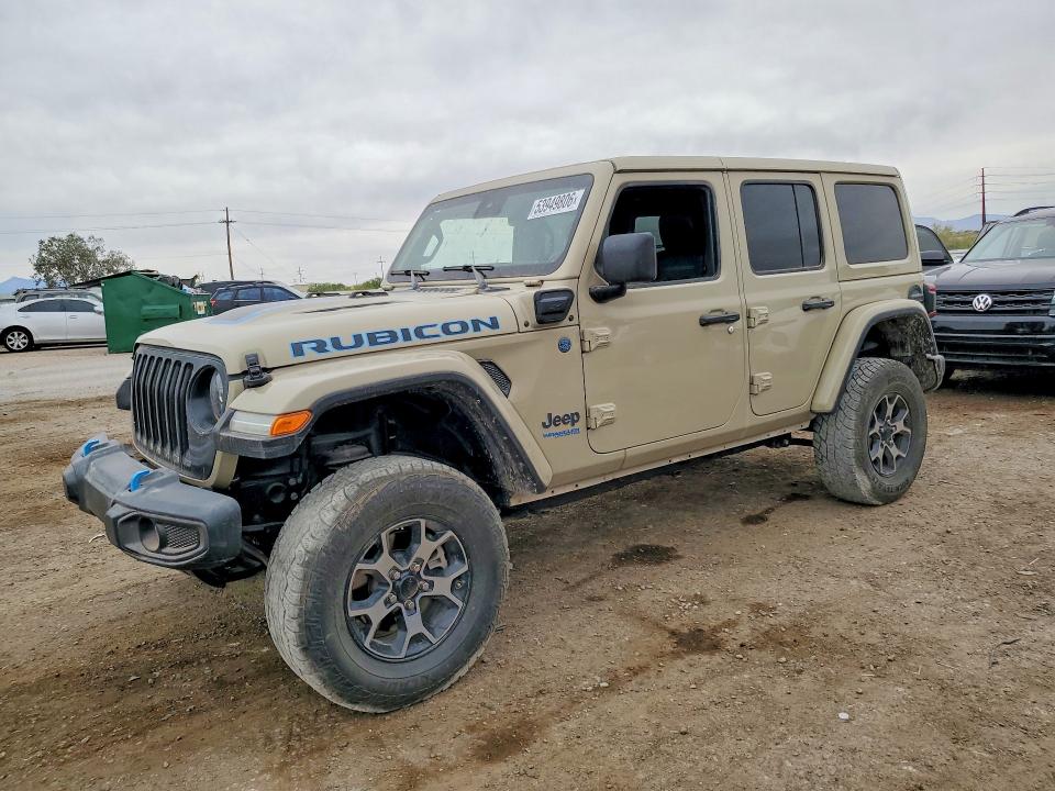 2022 Jeep Wrangler Unlimited მანქანა იყიდება აუქციონზე, vin: 1C4JJXR64NW249410, აუქციონის ნომერი: 53949806
