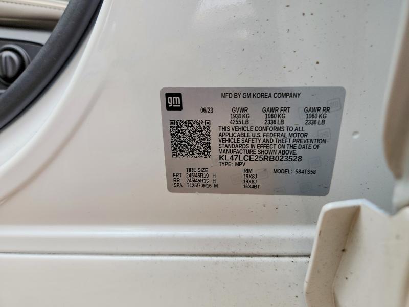 2024 Buick Envista მანქანა იყიდება აუქციონზე, vin: KL47LCE25RB023528, აუქციონის ნომერი: 54635826