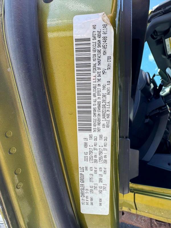 Aukcja sprzedaży 2010 Jeep Wrangler, vin: 1J4AA2D16AL201301, numer aukcji: 52839126