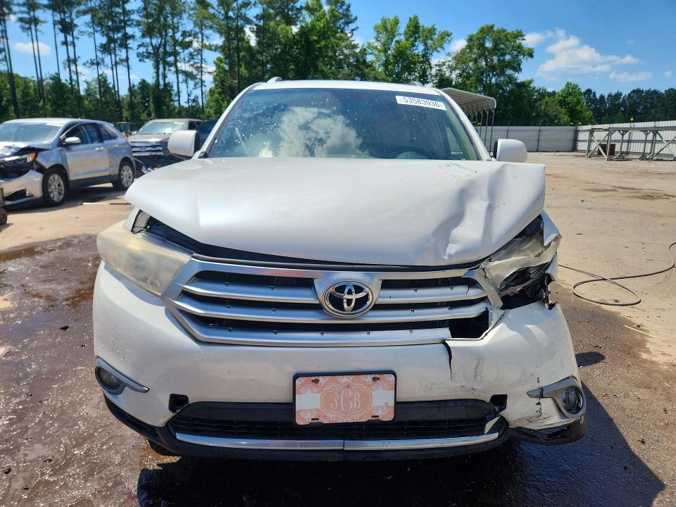 53583936 :رقم المزاد ، 5TDZA3EH4CS025277 vin ، 2012 Toyota Highlander مزاد بيع
