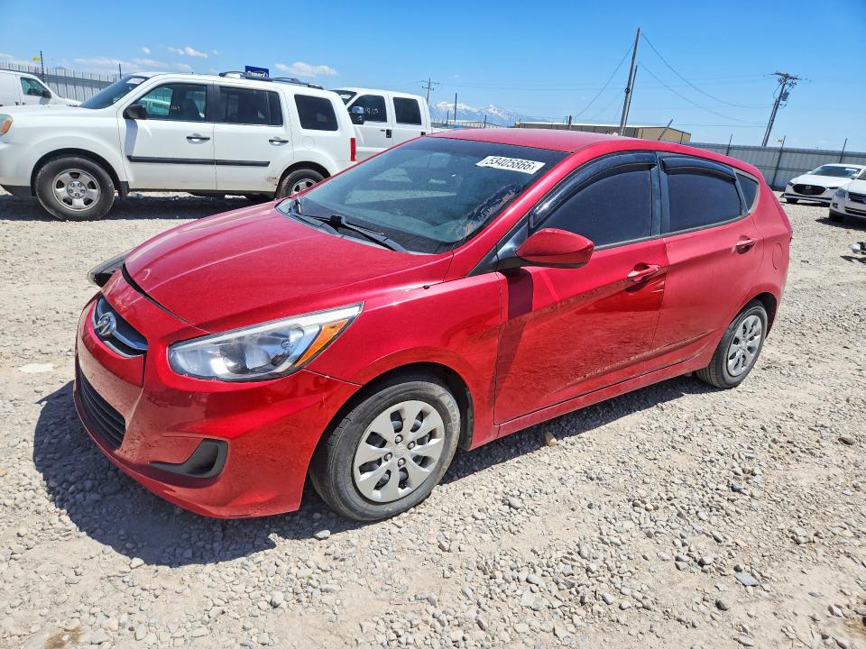 2016 Hyundai Accent მანქანა იყიდება აუქციონზე, vin: KMHCT5AE4GU261187, აუქციონის ნომერი: 53405866