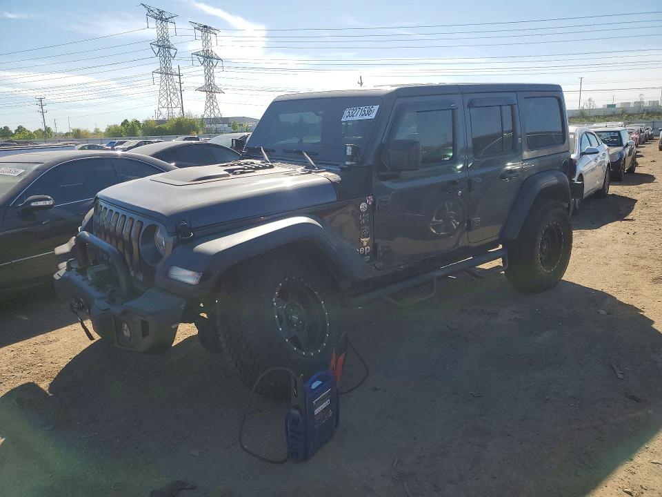 Продаж на аукціоні авто 2018 Jeep Wrangler Unlimited, vin: 1C4HJXDN5JW206606, номер лоту: 53271536