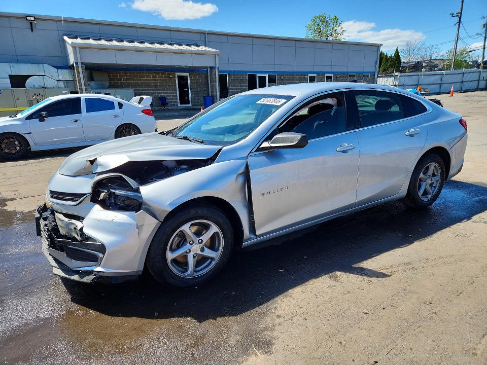 52462846 :رقم المزاد ، 1G1ZB5ST6HF125947 vin ، 2017 Chevrolet Malibu مزاد بيع