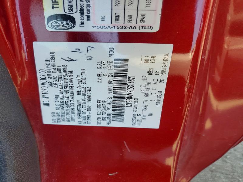 2014 Ford Mustang მანქანა იყიდება აუქციონზე, vin: 1ZVBP8AM2E5316821, აუქციონის ნომერი: 54016406