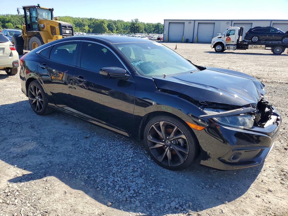 Продажа на аукционе авто 2019 Honda Civic, vin: 19XFC2F83KE020697, номер лота: 52394026