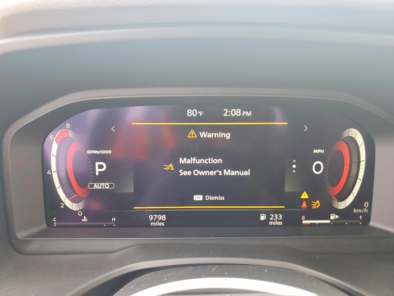 54553256 :رقم المزاد ، JN8BT3CB5SW168848 vin ، 2025 Nissan Rogue مزاد بيع