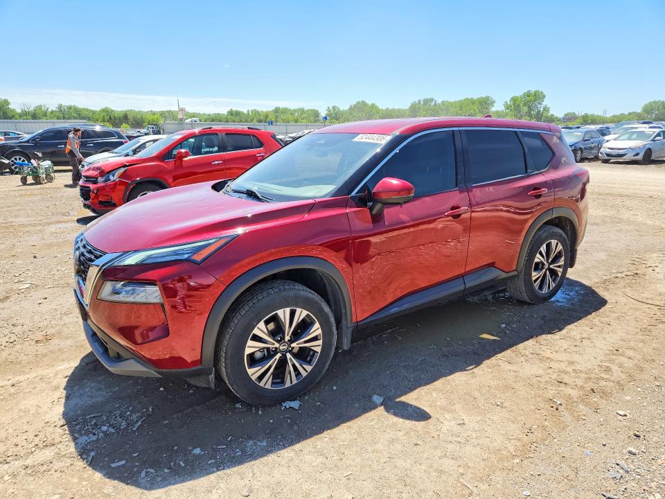 2021 Nissan Rogue მანქანა იყიდება აუქციონზე, vin: JN8AT3BA7MW008042, აუქციონის ნომერი: 52444306