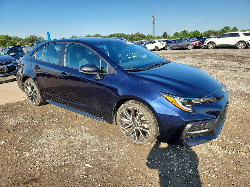 55074216 :رقم المزاد ، 5YFS4MCE5NP139243 vin ، 2022 Toyota Corolla مزاد بيع