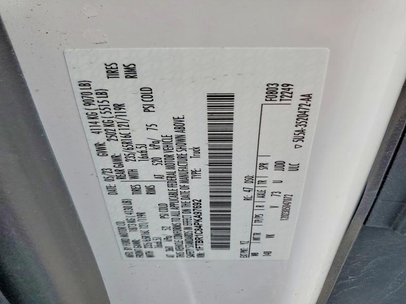 Продажа на аукционе авто 2023 Ford Transit, vin: 1FTBR1C84PKA97692, номер лота: 54661656