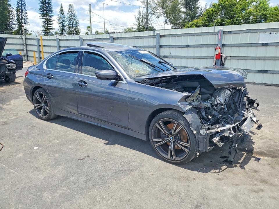 2022 Bmw 330i მანქანა იყიდება აუქციონზე, vin: 3MW5R1J0XN8C33412, აუქციონის ნომერი: 54793666