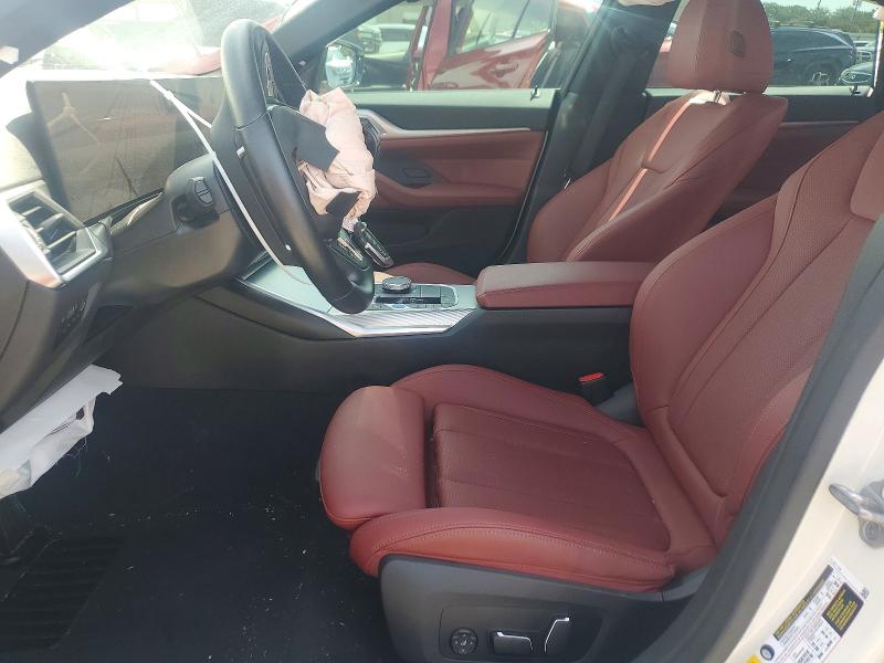 Aukcja sprzedaży 2024 Bmw I4, vin: WBY43AW06RFT37271, numer aukcji: 55423646