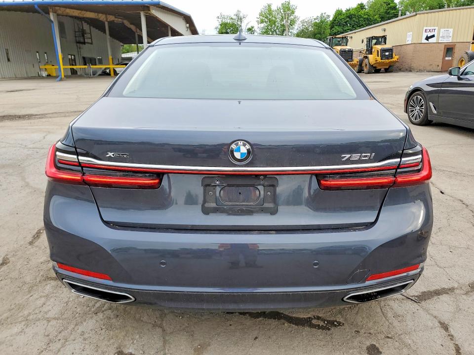 2020 Bmw 750 მანქანა იყიდება აუქციონზე, vin: WBA7U2C02LGM27795, აუქციონის ნომერი: 54516156