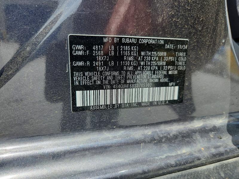 Продаж на аукціоні авто 2025 Subaru Crosstrek, vin: 4S4GUHF68S3705302, номер лоту: 55507966
