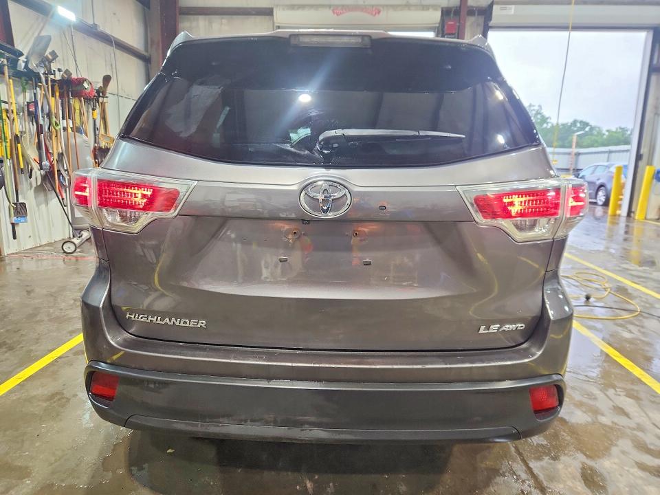 Aukcja sprzedaży 2016 Toyota Highlander, vin: 5TDBKRFH1GS327664, numer aukcji: 55499446