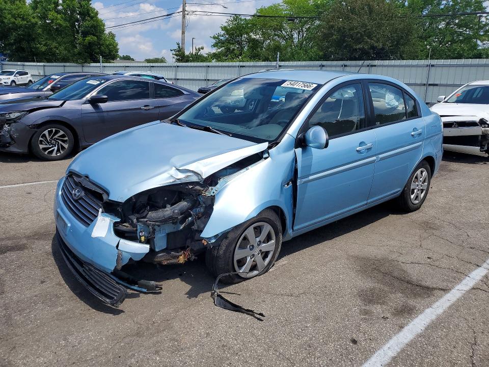 Продажа на аукционе авто 2008 Hyundai Accent, vin: KMHCN46C18U242707, номер лота: 54017566