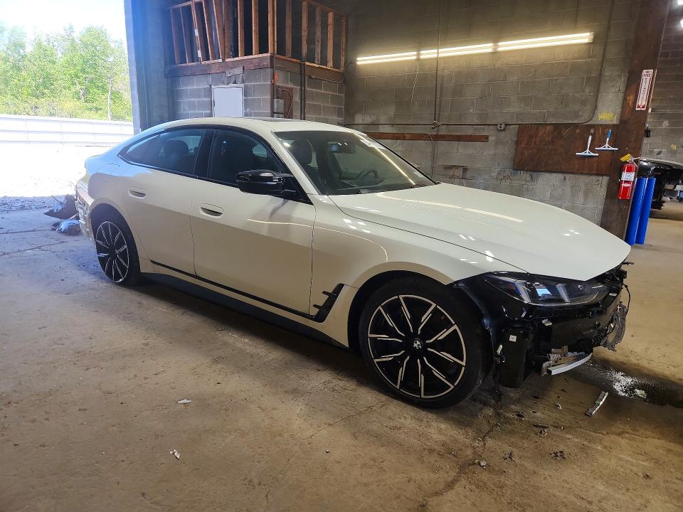 2025 Bmw I4 მანქანა იყიდება აუქციონზე, vin: WBY33HD06SFU48237, აუქციონის ნომერი: 54698356