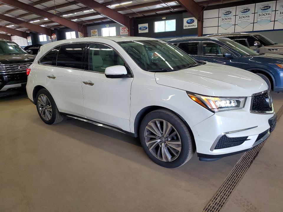 2018 Acura Mdx მანქანა იყიდება აუქციონზე, vin: 5J8YD4H57JL028832, აუქციონის ნომერი: 55592066
