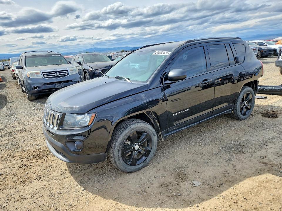 51022126 :رقم المزاد ، 1C4NJDBB1HD144489 vin ، 2017 Jeep Compass مزاد بيع