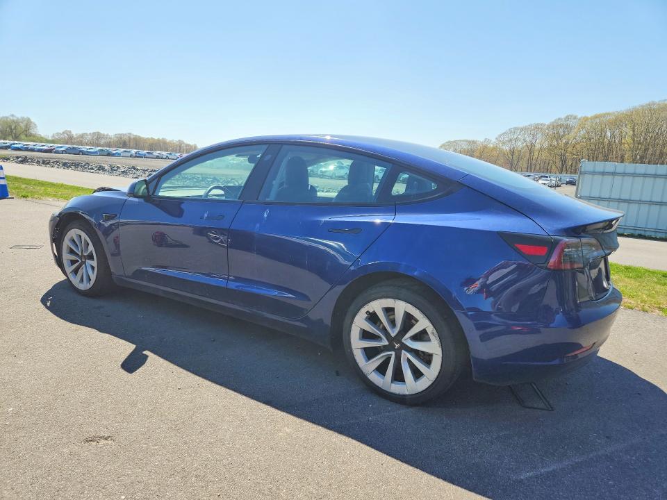 Продаж на аукціоні авто 2022 Tesla Model 3, vin: 5YJ3E1EAXNF287393, номер лоту: 51284786