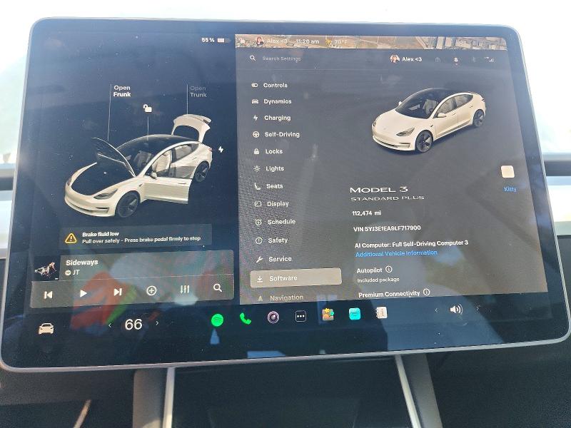 Продажа на аукционе авто 2020 Tesla Model 3, vin: 5YJ3E1EA9LF717900, номер лота: 50837276
