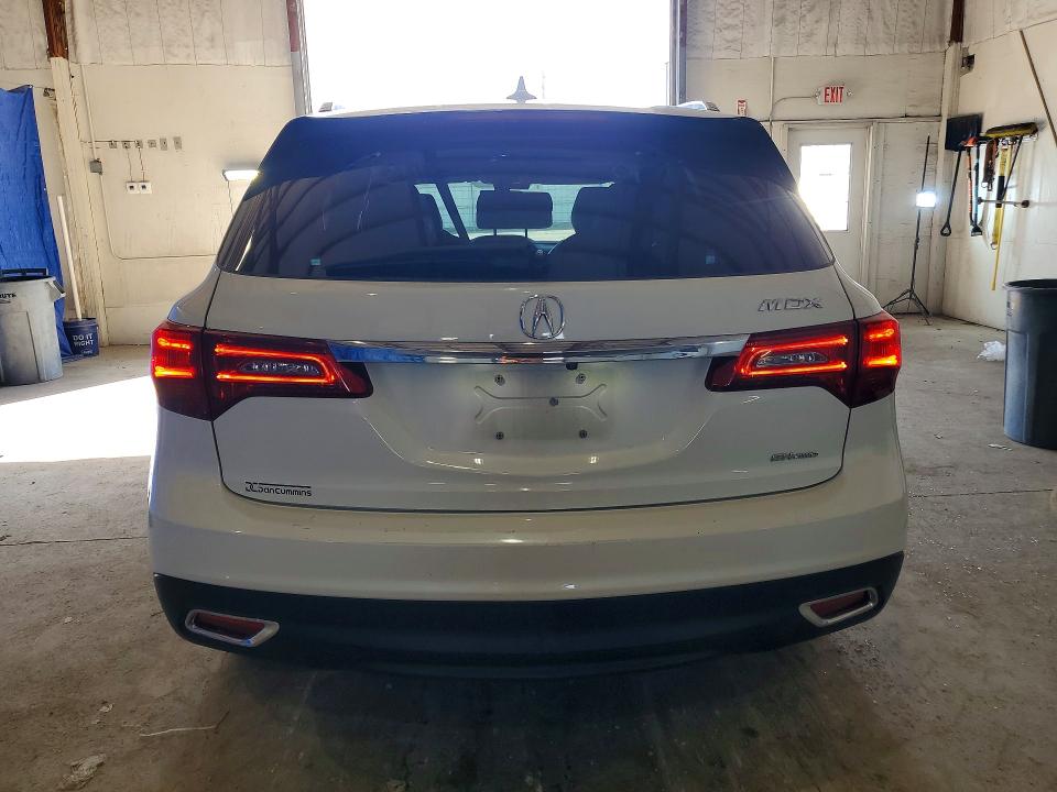 54953376 :رقم المزاد ، 5FRYD4H40GB036867 vin ، 2016 Acura Mdx مزاد بيع