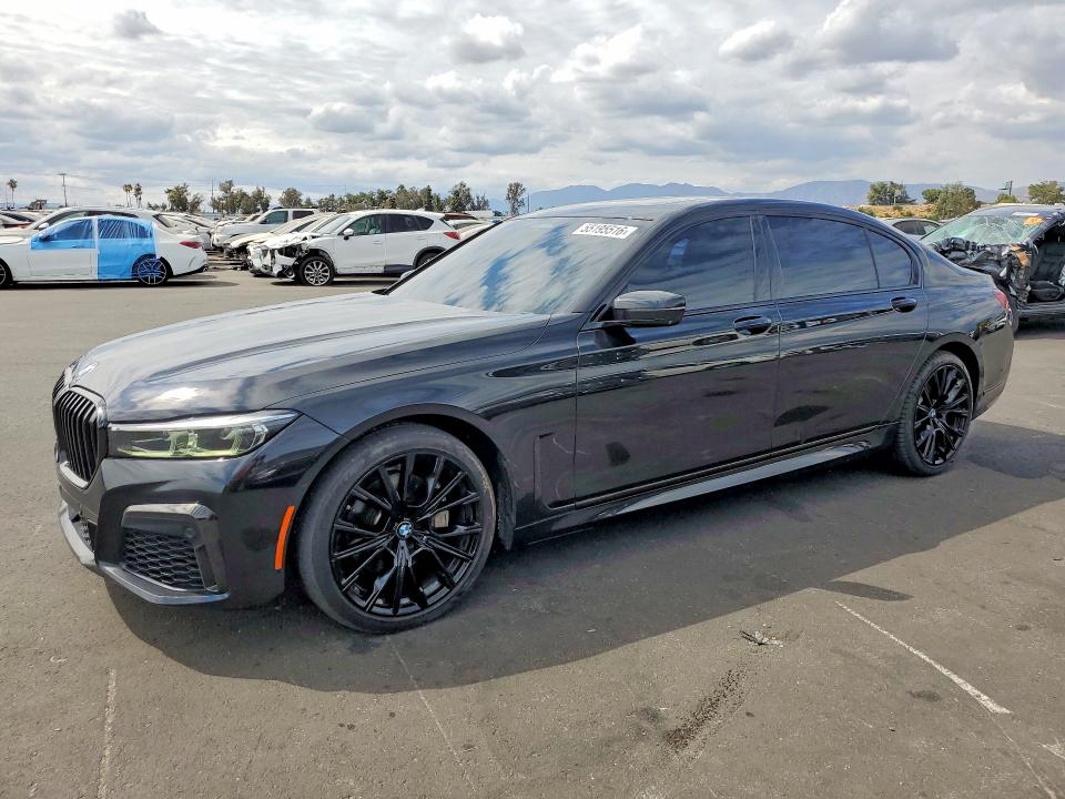 55195516 :رقم المزاد ، WBA7T2C07NCJ53362 vin ، 2022 Bmw 740 مزاد بيع