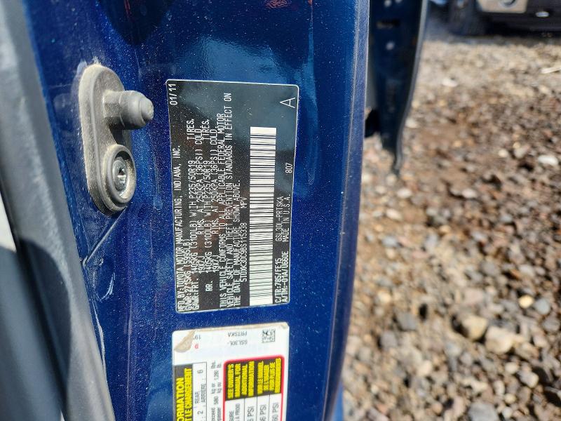 53724466 :رقم المزاد ، 5TDXK3DC9BS115338 vin ، 2011 Toyota Sienna مزاد بيع