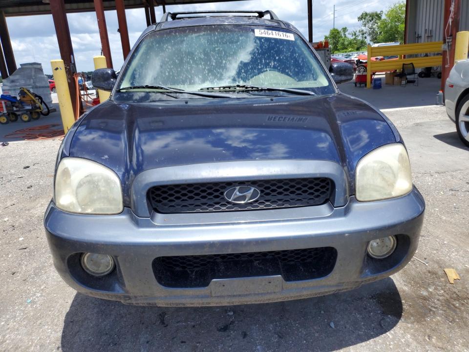 2004 Hyundai Santa Fe მანქანა იყიდება აუქციონზე, vin: KM8SC13E44U582210, აუქციონის ნომერი: 54641616