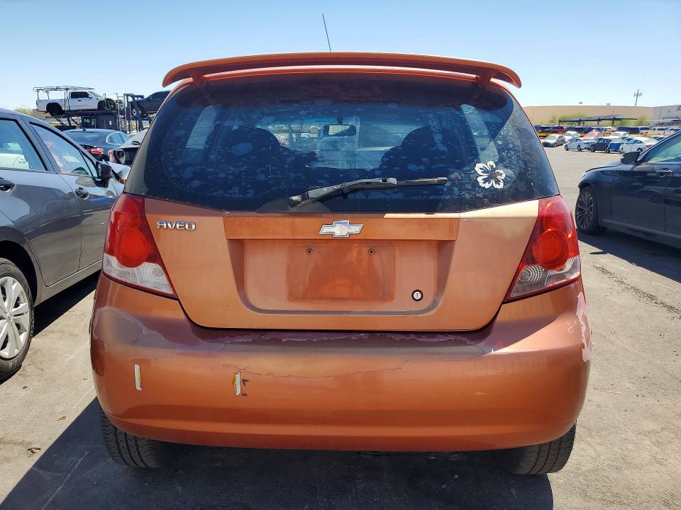 52889126 :رقم المزاد ، KL1TG66636B523136 vin ، 2006 Chevrolet Aveo مزاد بيع