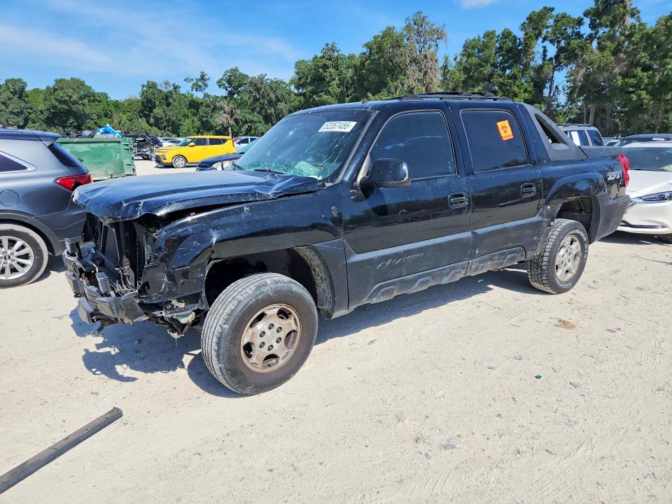 Auction sale of the 2002 Chevrolet Avalanche 1500 4d 4x, vin: 3GNEK13T32G196484, lot number: 52357456