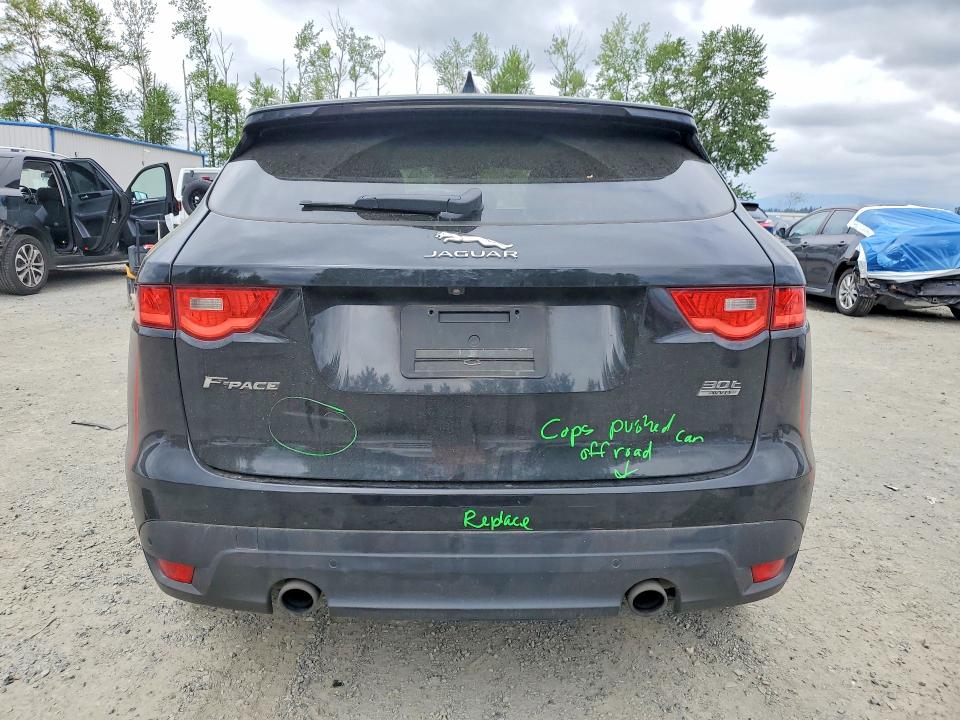 52262746 :رقم المزاد ، SADCK2GX3LA637893 vin ، 2020 Jaguar F-pace مزاد بيع
