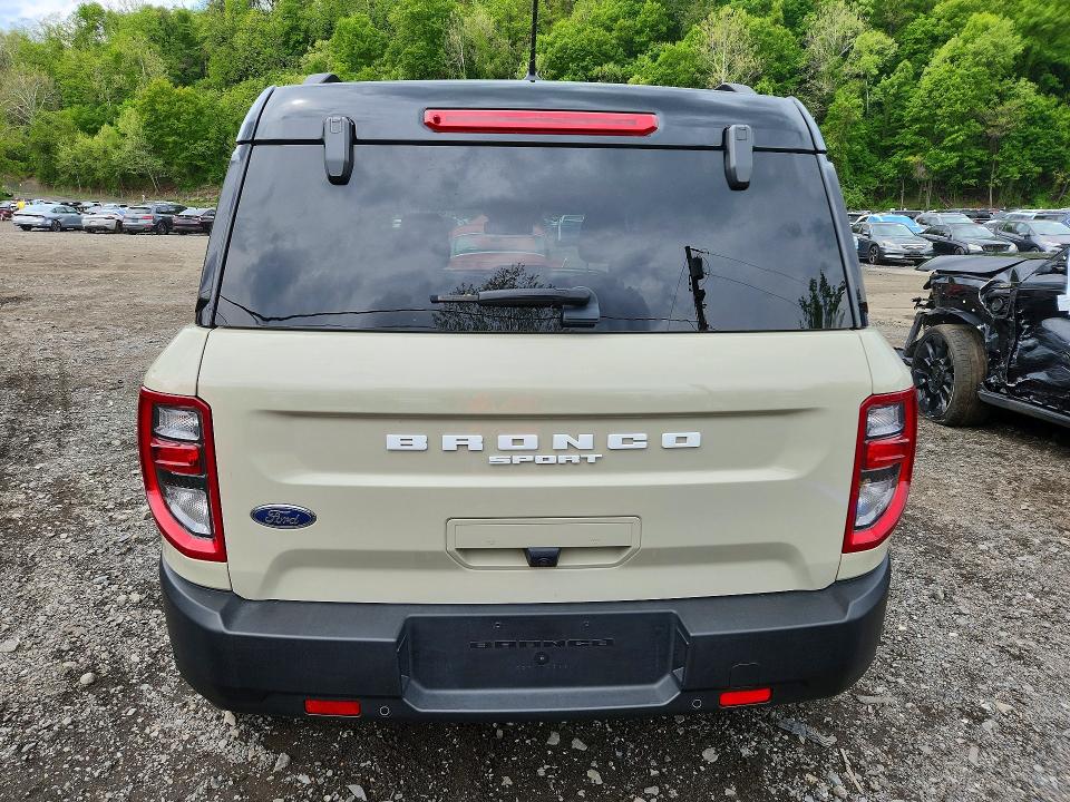 Auction sale of the 2024 Ford Bronco Sport, vin: 3FMCR9C67RRF62607, lot number: 53876246