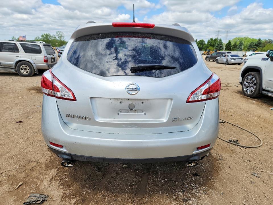 2014 Nissan Murano მანქანა იყიდება აუქციონზე, vin: JN8AZ1MWXEW522318, აუქციონის ნომერი: 54139196