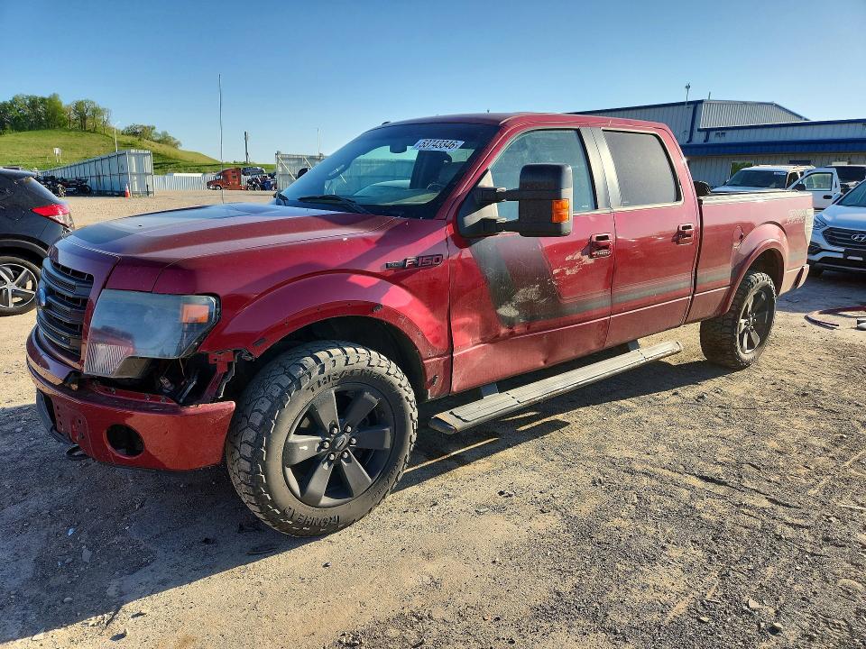 53743346 :رقم المزاد ، 1FTFW1ET1EFC36288 vin ، 2014 Ford F150 مزاد بيع