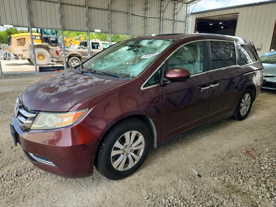 54992686 :رقم المزاد ، 5FNRL5H69FB024022 vin ، 2015 Honda Odyssey مزاد بيع