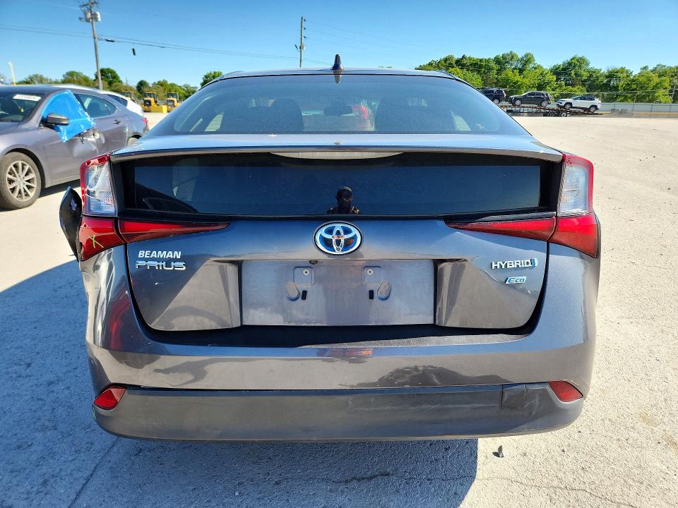 53137886 :رقم المزاد ، JTDKAMFU9M3143945 vin ، 2021 Toyota Prius مزاد بيع