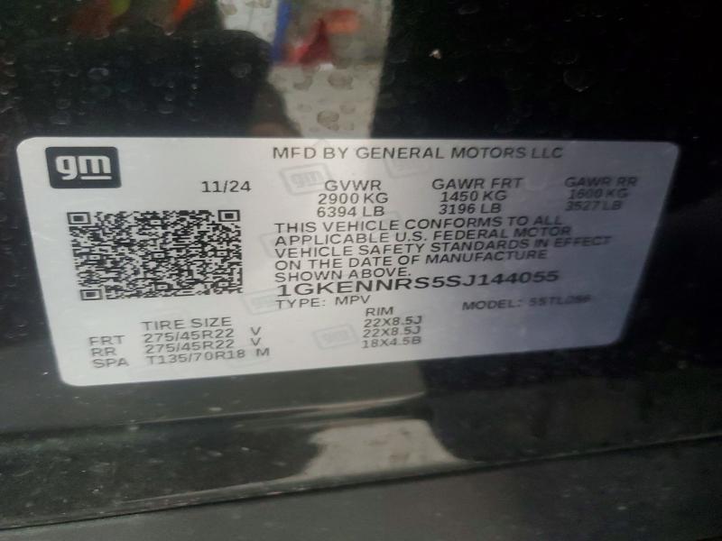 Aukcja sprzedaży 2025 Gmc Acadia, vin: 1GKENNRS5SJ144055, numer aukcji: 52584356