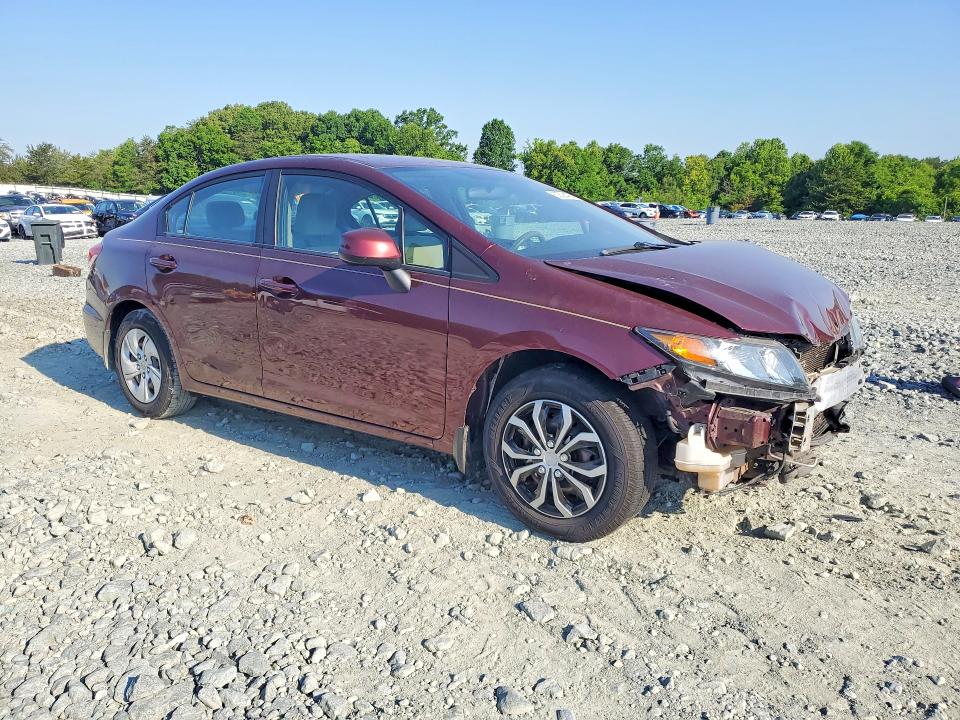 Продажа на аукционе авто 2013 Honda Civic, vin: 2HGFB2F50DH599732, номер лота: 53536426