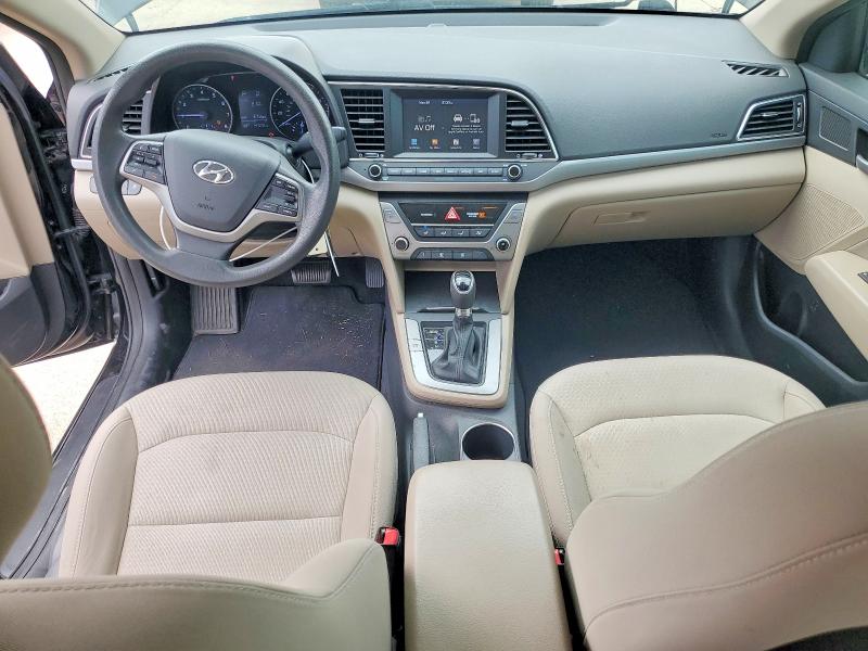 55214956 :رقم المزاد ، 5NPD84LF4HH114003 vin ، 2017 Hyundai Elantra مزاد بيع