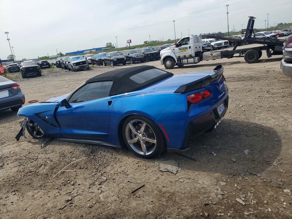 2014 Chevrolet Corvette მანქანა იყიდება აუქციონზე, vin: 1G1YD3D74E5132052, აუქციონის ნომერი: 55027186