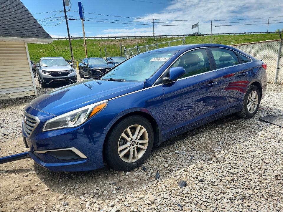 2016 Hyundai Sonata მანქანა იყიდება აუქციონზე, vin: 5NPE24AF9GH422517, აუქციონის ნომერი: 52884216